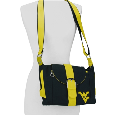 West Virginia WVU Kirsten Handbag Crossbody Purse Mountaineer