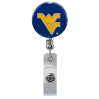 College Fashion West Virginia University Retractable ID Larry Lanyard Badge Reel