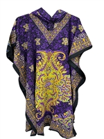 Fashion Florid Tribal Printed Long African Muu Kaftan Dashiki Dress