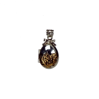 Silver Egg Locket