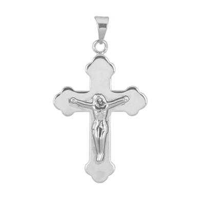 Silver Crucifix Pendant