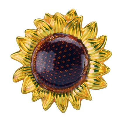 Glossy Sunflower Pendant