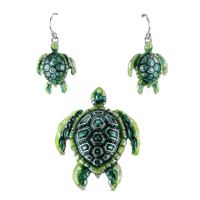 SEA TURTLE PENDANT SET