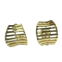 STRIPED PATTERN EARRINGS