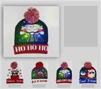 Cozy Colorful Light Up Christmas-Inspired Fashion Knitted Beanie
