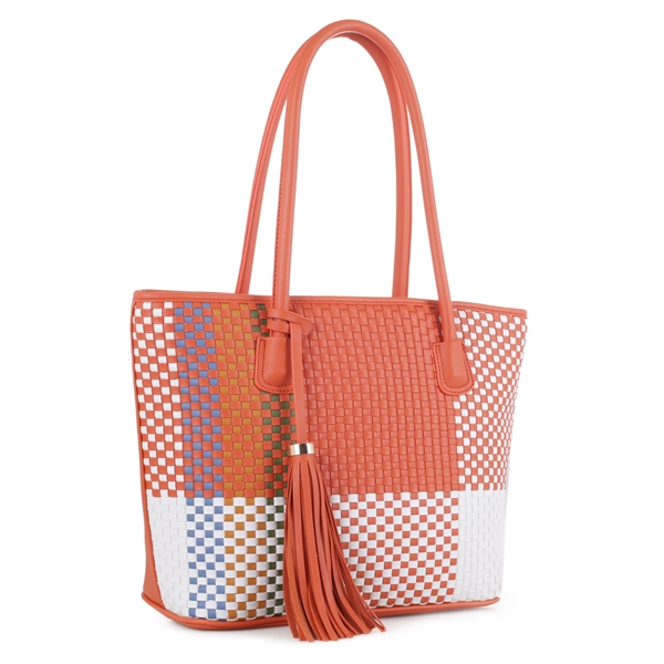 Women's Orange Handbag