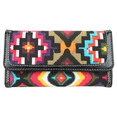 Tribal Print Wallet