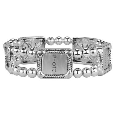 PHOTO BRACELET | SILVER