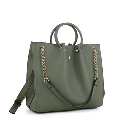 The Green Genuine Handbag