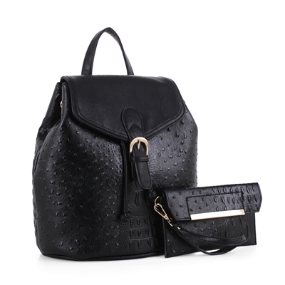 Midnight Black Handbag