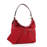 Red Women's Handbag Set