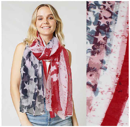 Distressed USA flag
