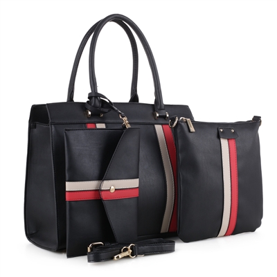 THE MARATHON SHOULDER HANDBAG | BLACK