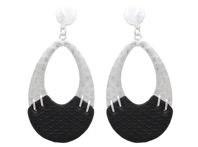 THE HIPSTER EARRINGS | BLACK