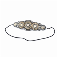 Crystal Beaded Thin Headband