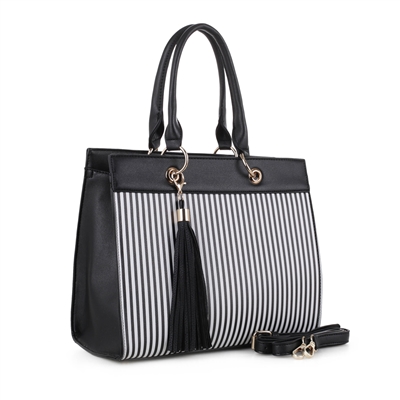 The Striped Handbag