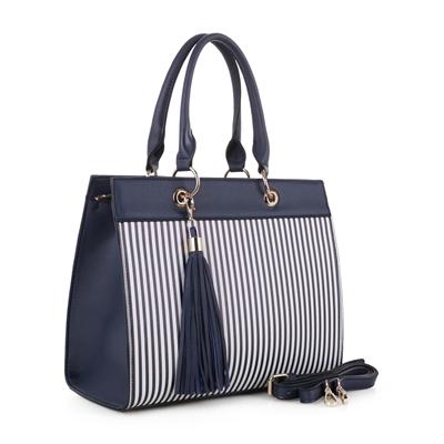 The Striped Handbag