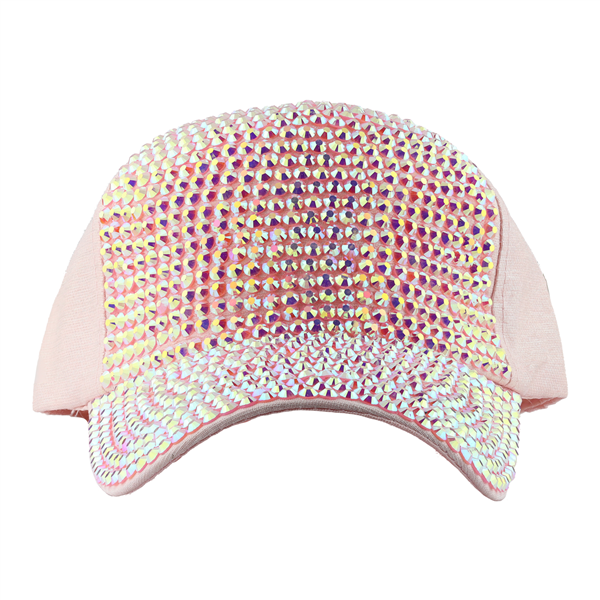 BEDAZZLED HAT | PINK