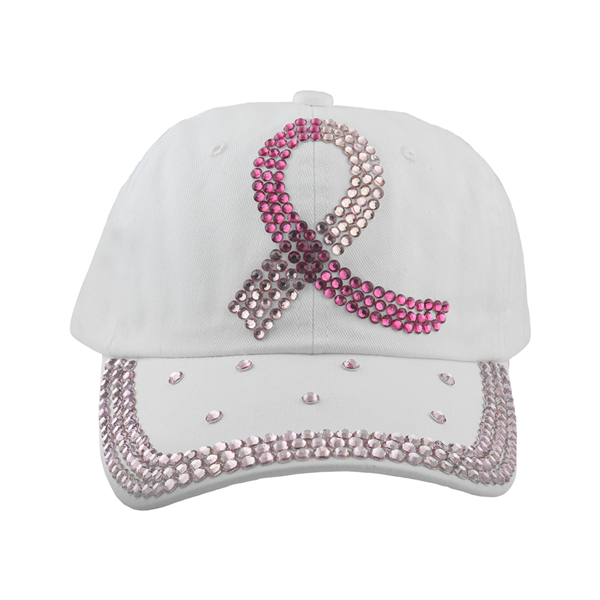 BREAST CANCER AWARENESS SOFT COTTON WHOLESALE HAT