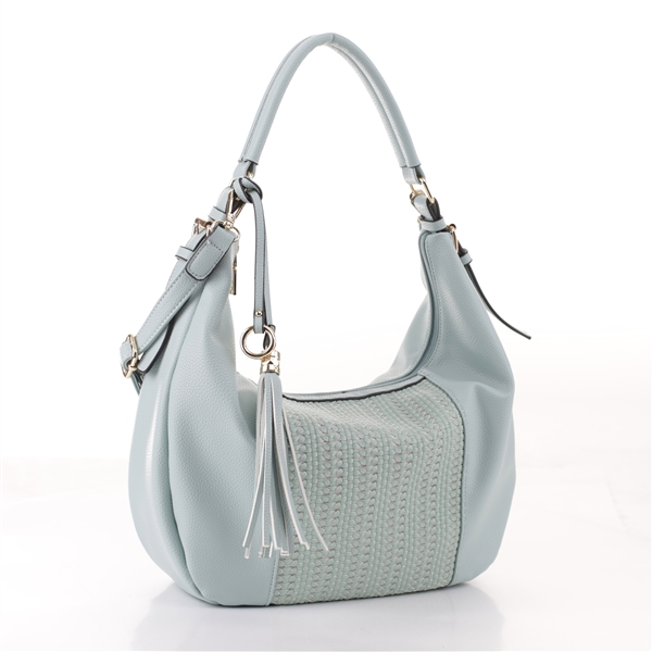 Boho Style Mint Satchel Tote Shoulder Handbag