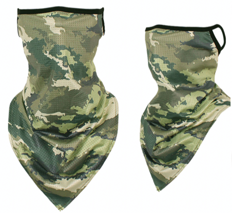 Bandana Cloth Face Mask Camouflage Print