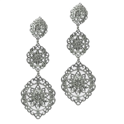 CRYSTAL DROP EARRINGS