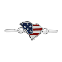 Patriotic South Carolina Flag Bracelet