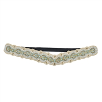 Beaded Elastic Stretch Headband