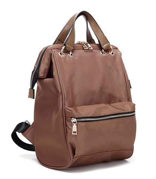 Fashion Stone Faux Leather Everyday Backpack