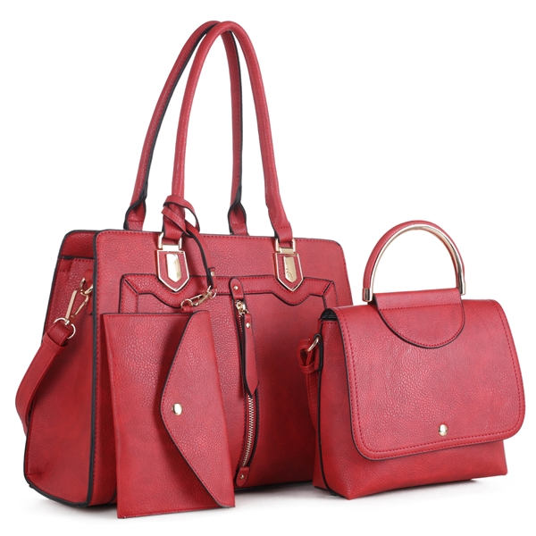 The Parted Wholesale Red handbag set