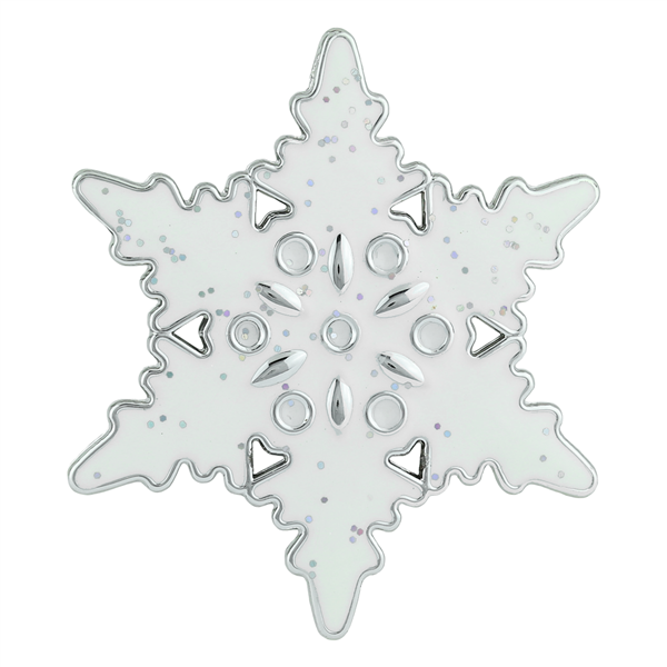 THE SPARKLING SNOWFLAKE PIN BROOCH