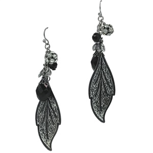 LEAF DROP EARRINGS