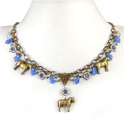 Horses in the Meadow Necklace