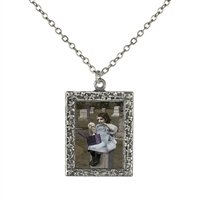 Vintage Photo Pendant Necklace - Dark Dorothy