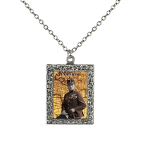 4 Emperor Tarot Card Frame Necklace