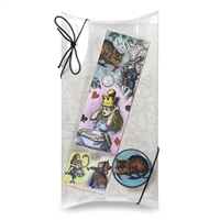 Alic in Wonderland Cheshire Cat Phone Stand and Bookmark Set