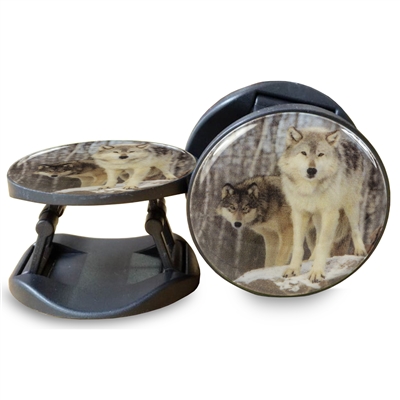 Two Wolves Mobile Phone Stand