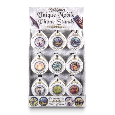 NoMonet Phone Stand Display with 50 Phone Stands