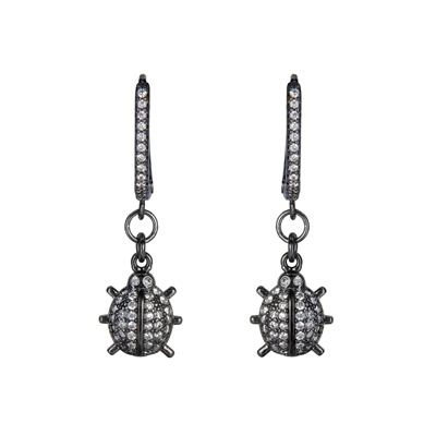 Dancing Ladybug Earrings