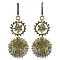 Gotcha Steampunk Earrings