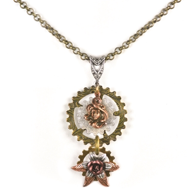 Sybil Ludington Steampunk Necklace