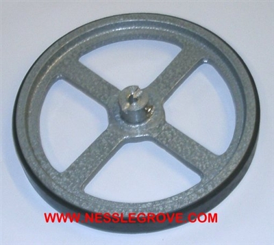 2MRCW-ADP 1/2 Metre rubber covered metal wheel