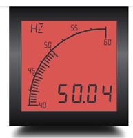 Trumeter APM-FREQ-APN 72 x 72 Frequency Meter Positive LCD with no relay output.