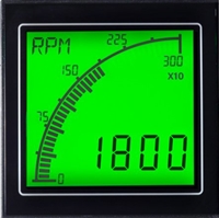 Trumeter APM-RATE-APO Ratemeter, Positive LCD, Relay outputs