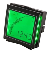 Trumeter APM-VOLT-APO 72 x 72 Voltmeter Positive LCD with Relay