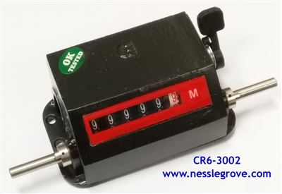 CR6-3002TC 4:1 Mechanical revolution counter