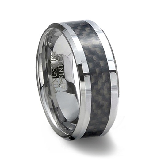 Black Tungsten Ring - Pristine Blue 4MM Online | Buy Now!