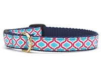 Unique Cat Collar Blue and Pink SaltyPaws.com