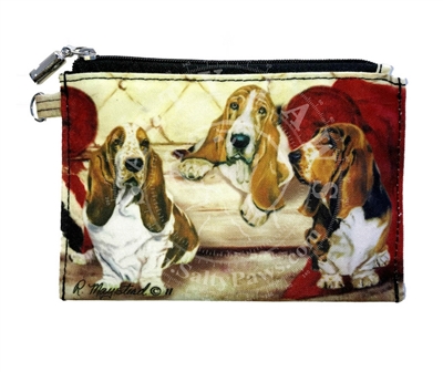 Basset Hound Coin Purse available at SaltyPaws.com