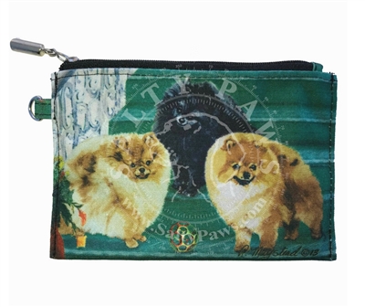 Pomeranian Coin Purse Available At SaltyPaws.com